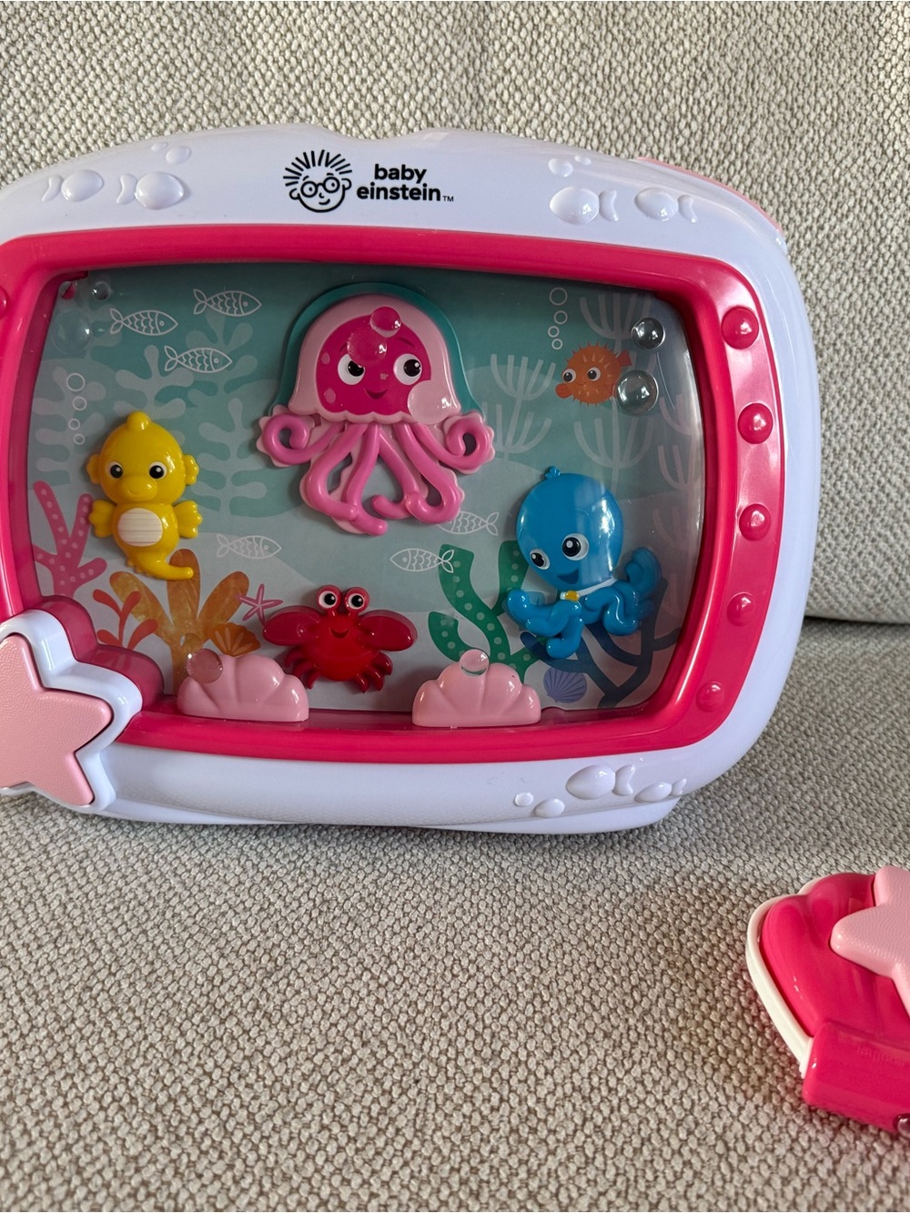 Baby Einstein Ocean Friends Water Play Toy - Pink and White